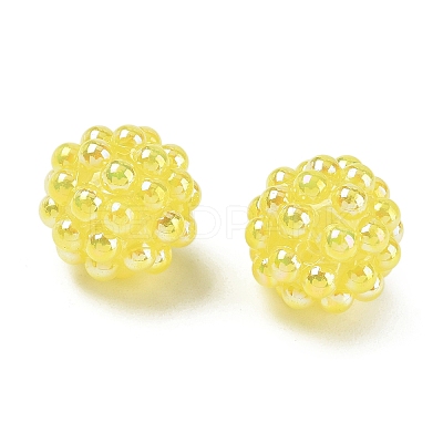 Opaque Acrylic Beads AC-CBA4D01-04D-1