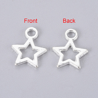 Tibetan Style Alloy Pendants LF0037Y-S-1