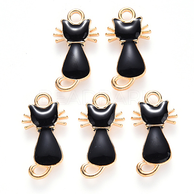 Alloy Enamel Pendants X-ENAM-S121-033A-1