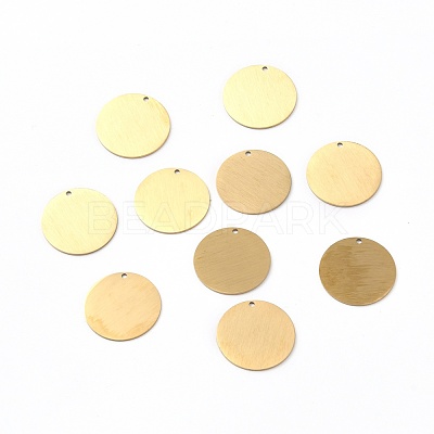 Ion Plating(IP) 304 Stainless Steel Pendants STAS-F271-02E-G-1