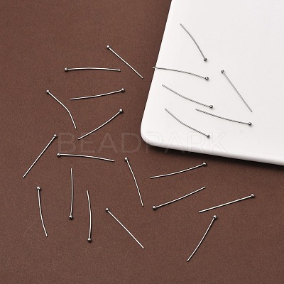 Tarnish Resistant 304 Stainless Steel Ball Head pins STAS-R051-30mm-1