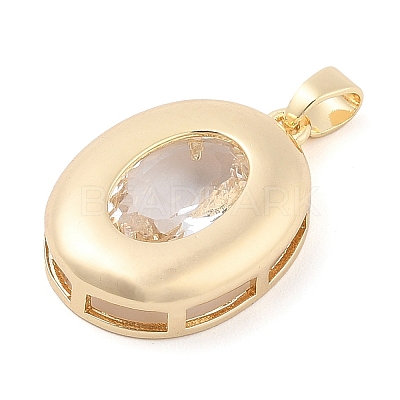 Rack Plating Brass Pendants KK-I710-12B-01-1