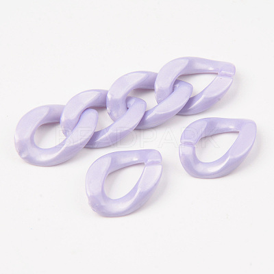 Opaque Acrylic Linking Rings OACR-S038-003B-03-1