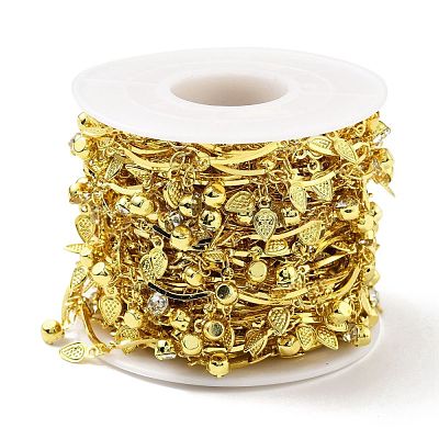 Handmade Eco-friendly Brass Curved Bar Link Chain CHC-E023-29G-1