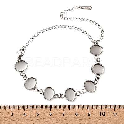 Non-Tarnish 304 Stainless Steel Bracelet Making SA-CBAFBB7-01P-A-1