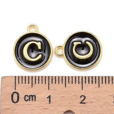 Golden Plated Alloy Charms ENAM-S118-02C-1