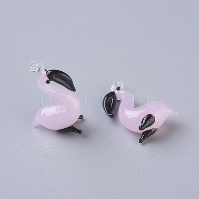 Handmade Lampwork Pendants LAMP-L075-080-1