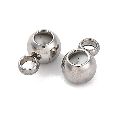 202 Stainless Steel Beads STAS-S151-02P-A-1