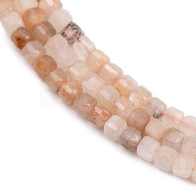 Natural Sunstone Beads Strands G-RM2025-C30-B-1