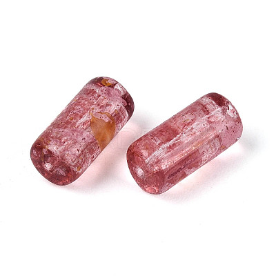 Picasso Transparent Glass Bugle Beads SEED-N010-02D-1