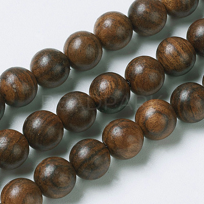 Natural Wood Beads X-WOOD-J001-01-10mm-1