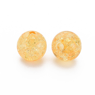 Transparent Crackle Acrylic Beads LS-MACR-S373-66A-N13-1