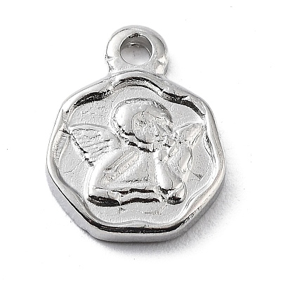 Non-Tarnish 304 Stainless Steel Charms STAS-K271-03P-1