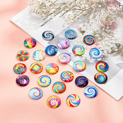 Glass Cabochons GLAA-PH0002-17-1