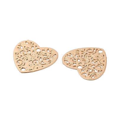 Rack Plating Brass Connector Charms KK-Q792-19LG-1