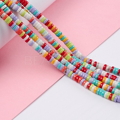 Synthetic Turquoise Beads Strands TURQ-Z002-01F-1