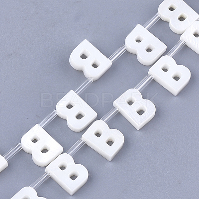 Natural Freshwater Shell Beads SHEL-T012-59B-1