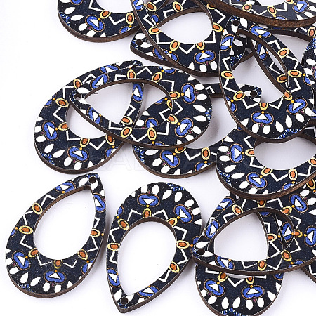 Printed Basswood Pendants LS-X-WOOD-S045-001A-1