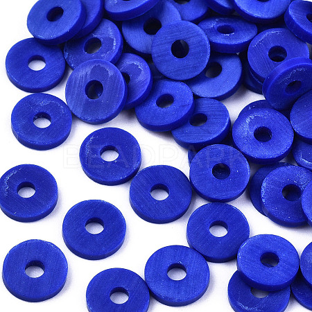 Handmade Polymer Clay Beads LS-CLAY-Q251-8.0mm-41-1