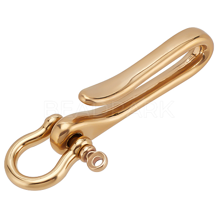 Brass S Hook Clasps and Brass Shackles Clasps PH-KK-P001-01-1