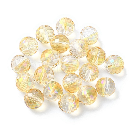 AB Color Plated Glass Beads EGLA-P059-02B-AB18-1