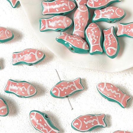 Handmade Porcelain Beads PW-WG9BF07-04-1