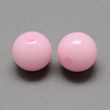 Imitation Jelly Acrylic Beads JACR-R001-8mm-11-1