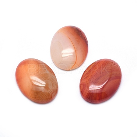 Natural Agate Cabochons G-F578-03A-1