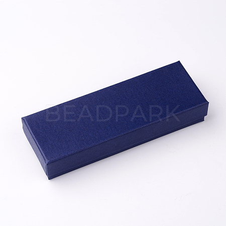 Rectangle Cardboard Jewelry Watch Boxes CON-E011-01-1
