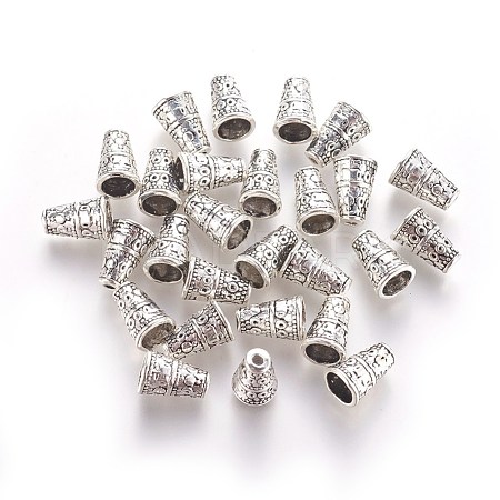 Tibetan Style Alloy Bead Cone LF0806Y-1