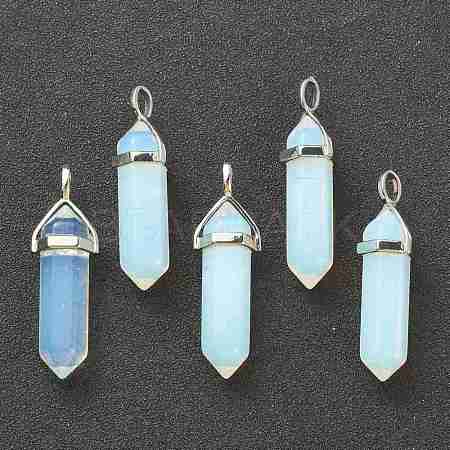 Opalite Pointed Pendants X-G-M378-01P-A24-1