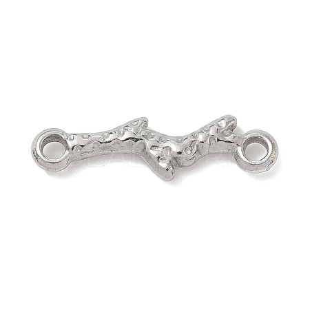 304 Stainless Steel Links Connector Charms STAS-K267-22C-P-1