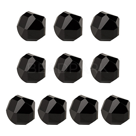 10Pcs Glass Imitation Austrian Crystal Beads GLAA-TADJ0001-11D-1