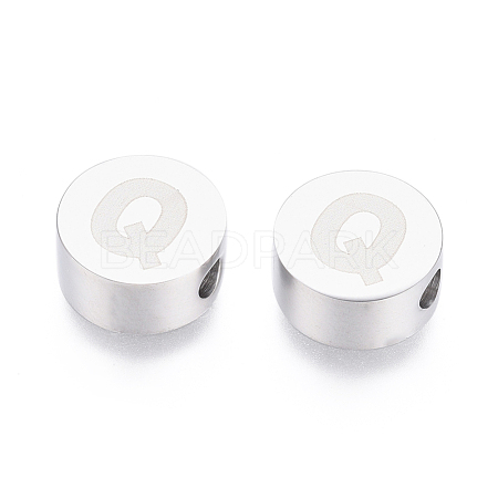 Tarnish Resistant 304 Stainless Steel Beads STAS-I126-02P-Q-1
