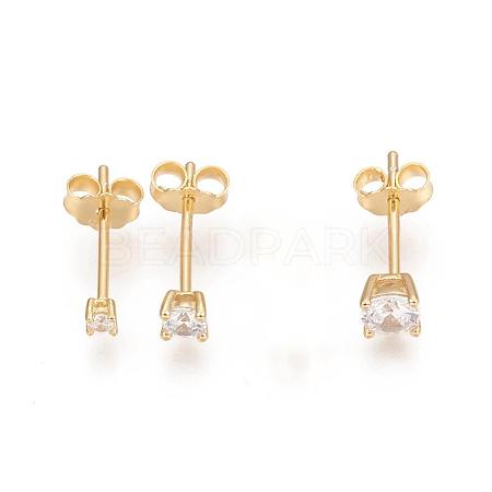 925 Sterling Silver Stud Earrings Set STER-D033-17G-1