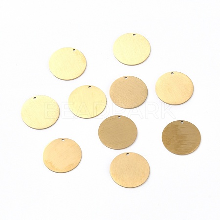 Ion Plating(IP) 304 Stainless Steel Pendants STAS-F271-02E-G-1