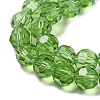Transparent Glass Beads EGLA-A035-T8mm-D11-4