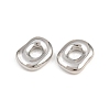 Brass European Beads KK-CBA78C7-33B-P-2