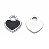201 Stainless Steel Charms STAS-S080-045P-01-NR-2