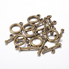 Tibetan Style Alloy Toggle Clasps MLF0161Y-2