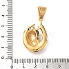 316L Stainless Steel Tibetan Style Rhinestone Pendants STAS-D096-01A-AG-3