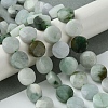 Natural Myanmar Jadeite Beads Strands G-A092-A01-01-2