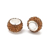 Rondelle Polymer Clay European Beads FIND-U001-01N-1