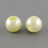 ABS Plastic Imitation Pearl European Beads MACR-R530-12mm-A61-1