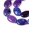 Dyed Natural White Jade Beads Strands G-N370-01A-03-4