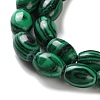 Synthetic Malachite Beads Strands G-I369-B19-01-4