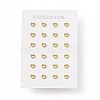 Vacuum Plating 304 Stainless Steel Tiny Hollow Out Heart Stud Earrings for Women EJEW-P212-06G-3