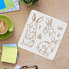 Plastic Reusable Drawing Painting Stencils Templates DIY-WH0172-476-3
