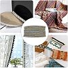 Lace Trim Polyester Ribbon for Jewelry Making OCOR-WH0071-007A-7