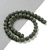 Synthetic Lava Rock Dyed Beads Strands G-H311-08C-03-2